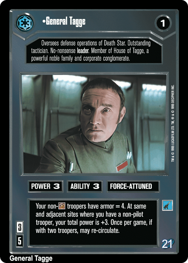 •General Tagge (V)
