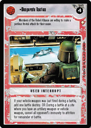 •Desperate Tactics