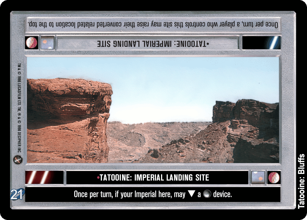 •Tatooine: Imperial Landing Site