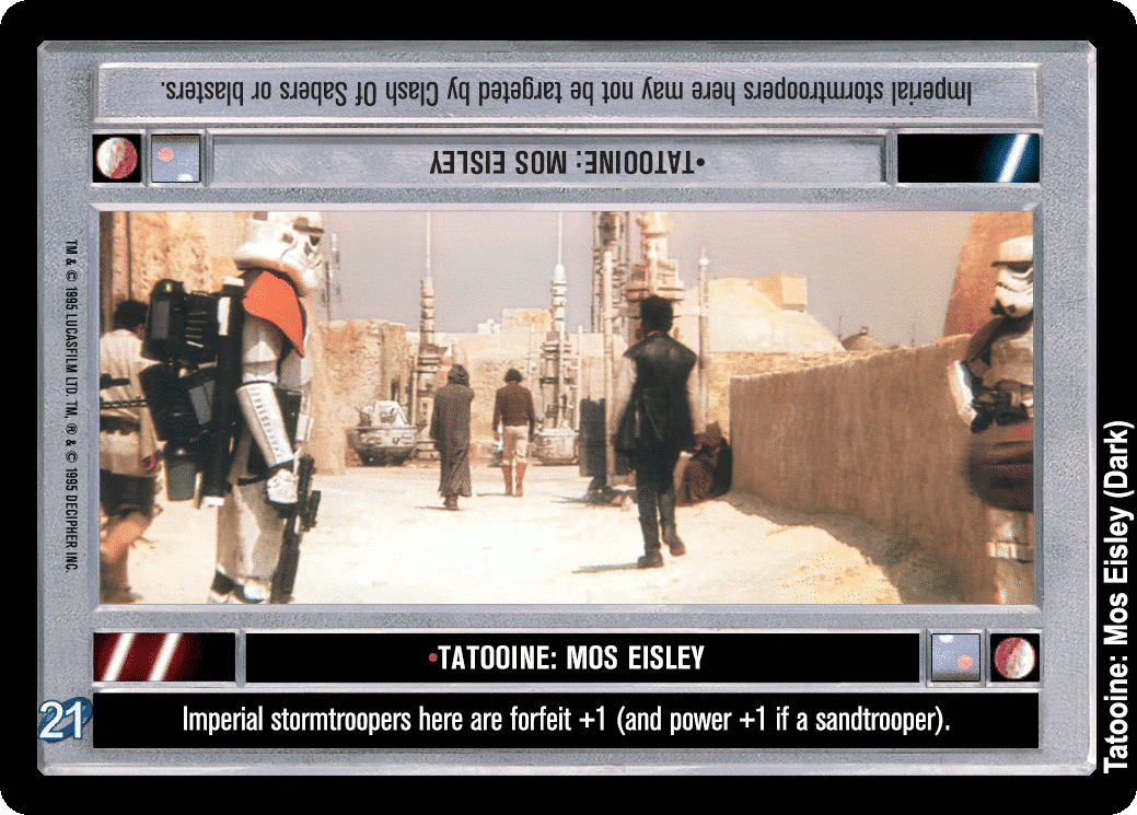 •Tatooine: Mos Eisley (V)