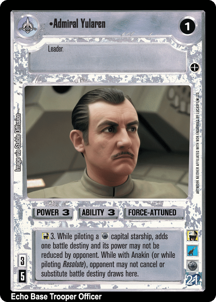 •Admiral Yularen