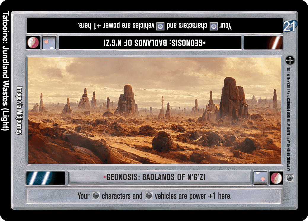 •Geonosis: Badlands Of N'g'zi