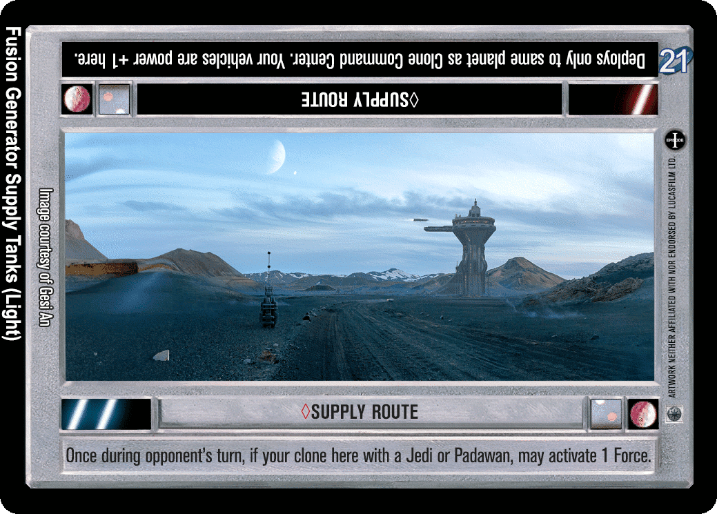 <>Supply Route
