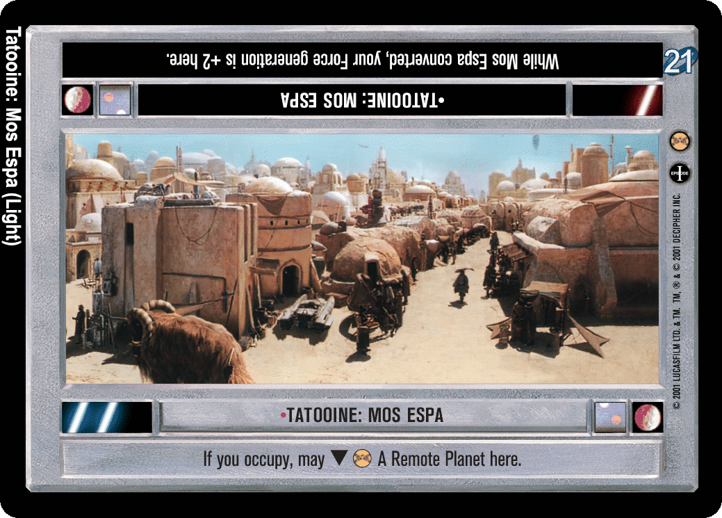 •Tatooine: Mos Espa (V)