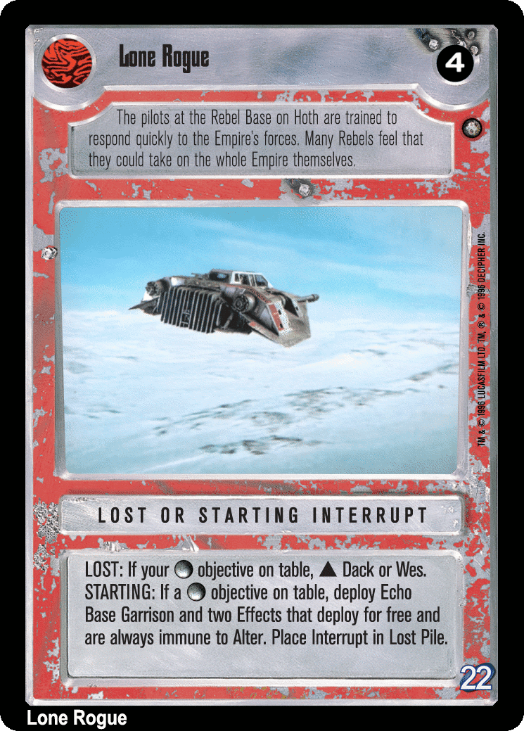 Lone Rogue (V)
