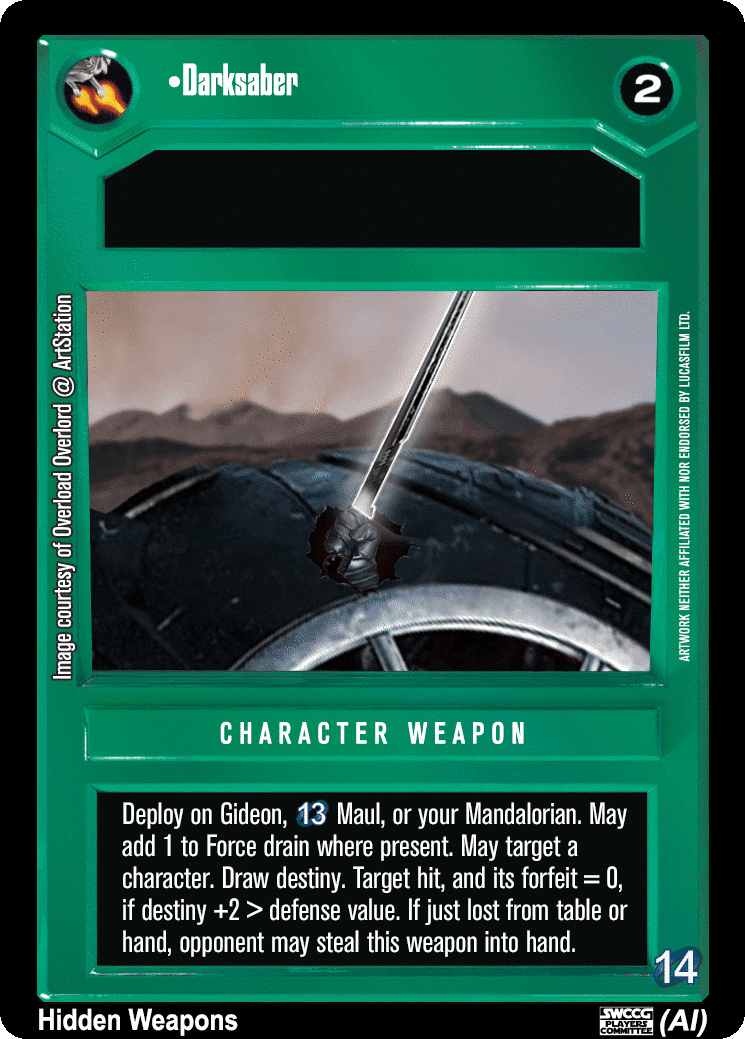•Darksaber (AI)