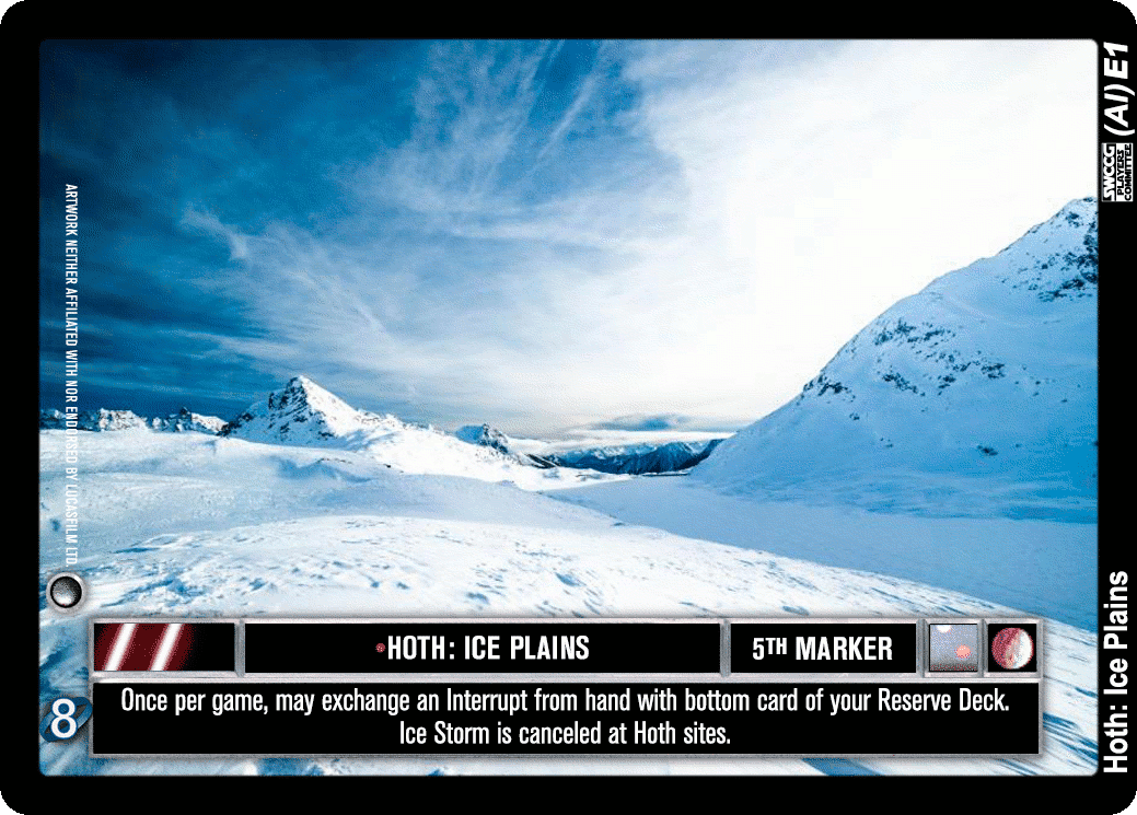 •Hoth: Ice Plains (5th Marker) (V) (AI)