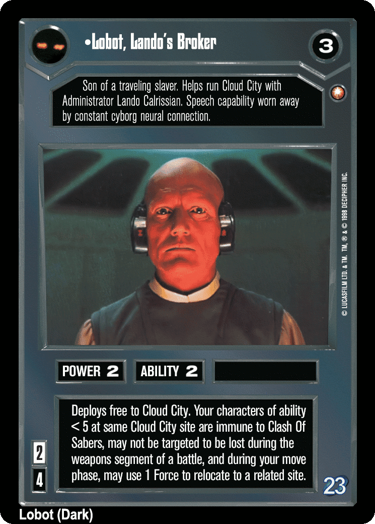 •Lobot, Lando's Broker