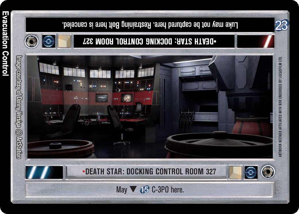 •Death Star: Docking Control Room 327