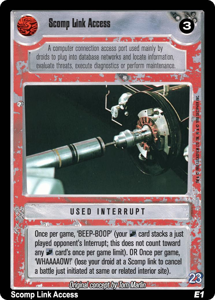 Scomp Link Access (V)