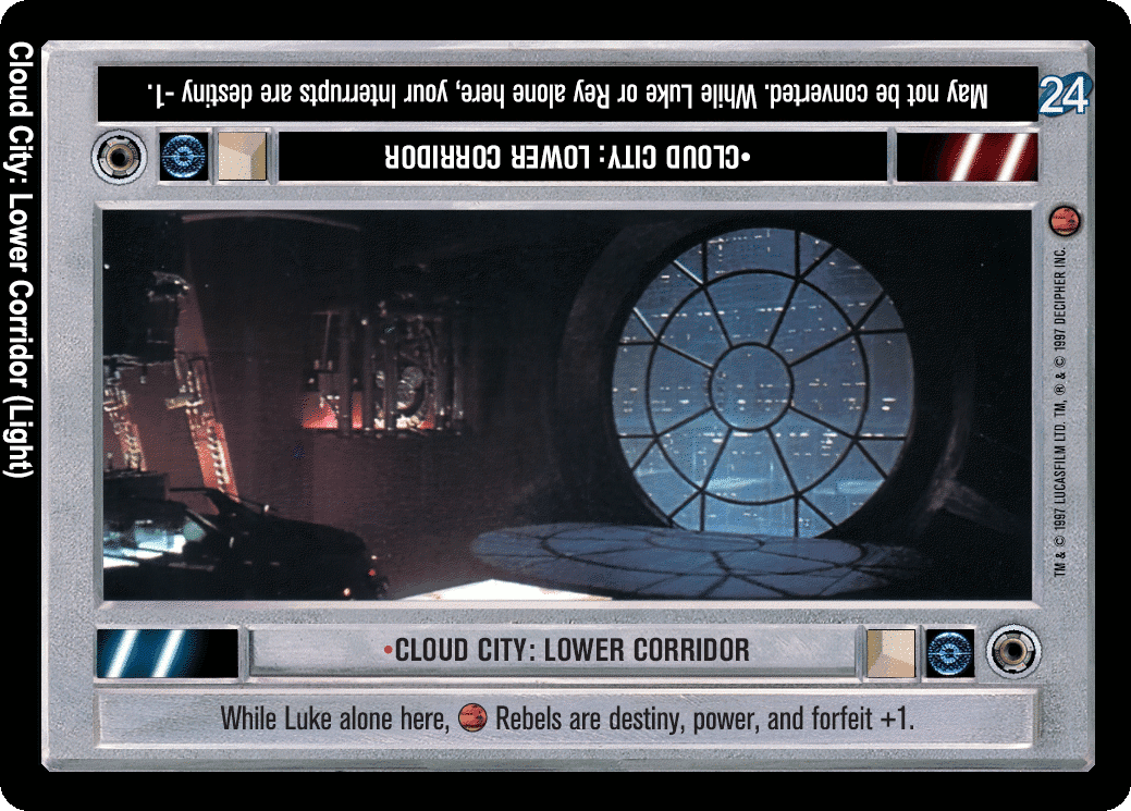 •Cloud City: Lower Corridor (V)
