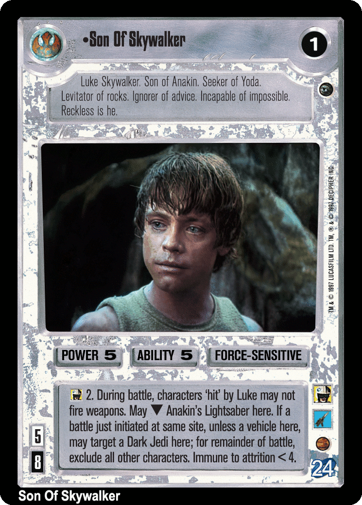 •Son Of Skywalker (V)