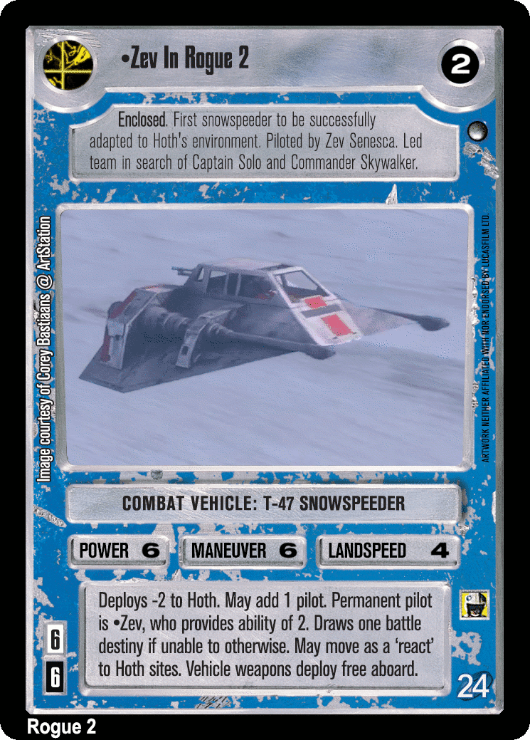 •Zev In Rogue 2