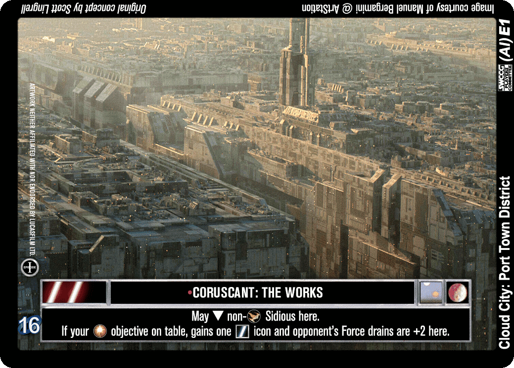 •Coruscant: The Works (AI)