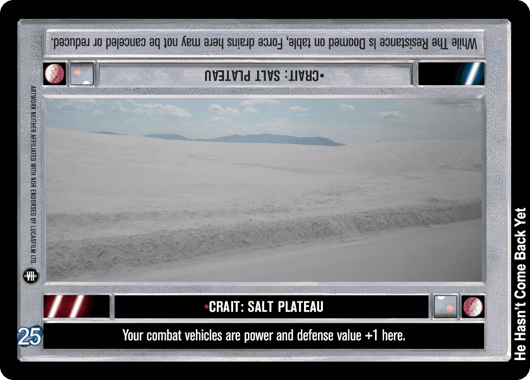 •Crait: Salt Plateau