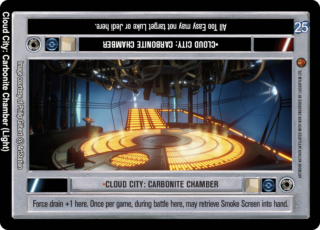 •Cloud City: Carbonite Chamber (V)