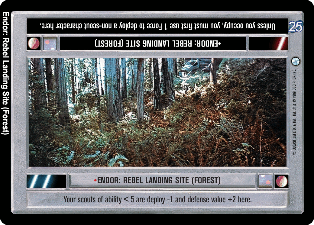 •Endor: Rebel Landing Site (Forest) (V)