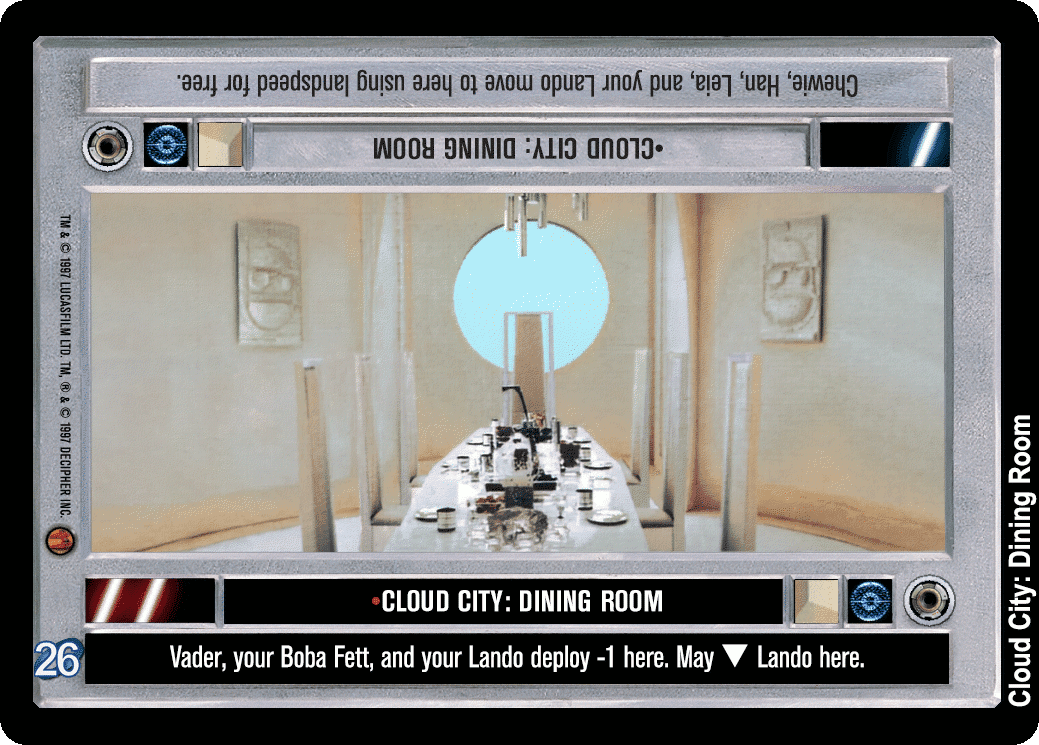 •Cloud City: Dining Room (V)