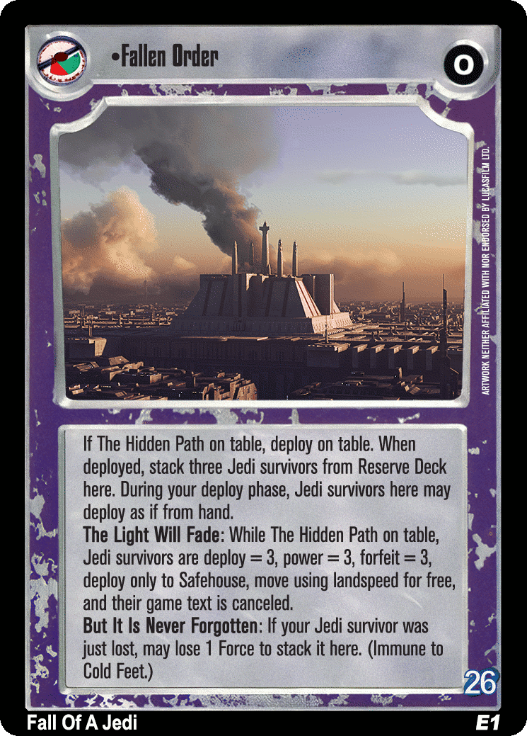 •Fallen Order