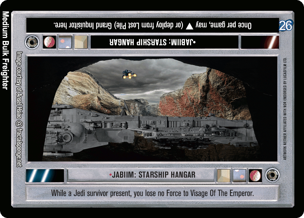 •Jabiim: Starship Hangar