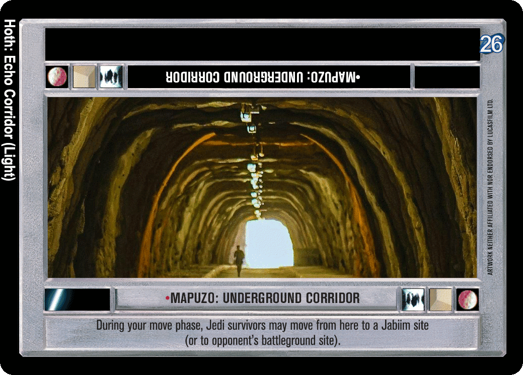 •Mapuzo: Underground Corridor