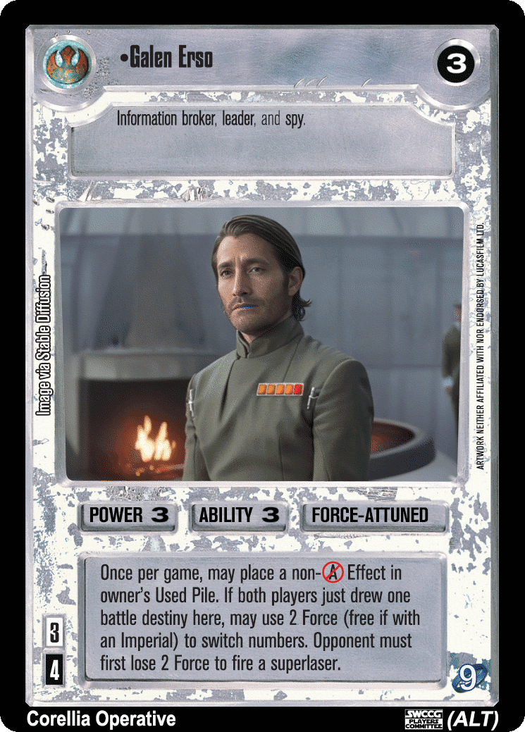 •Galen Erso (ALT)