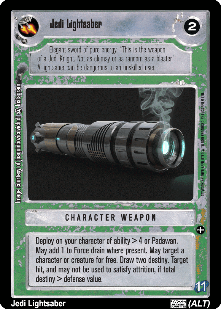 Jedi Lightsaber (V) (ALT)