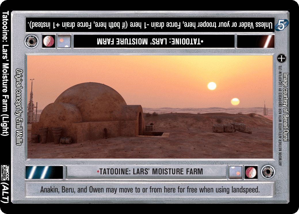 •Tatooine: Lars' Moisture Farm (V) (ALT)