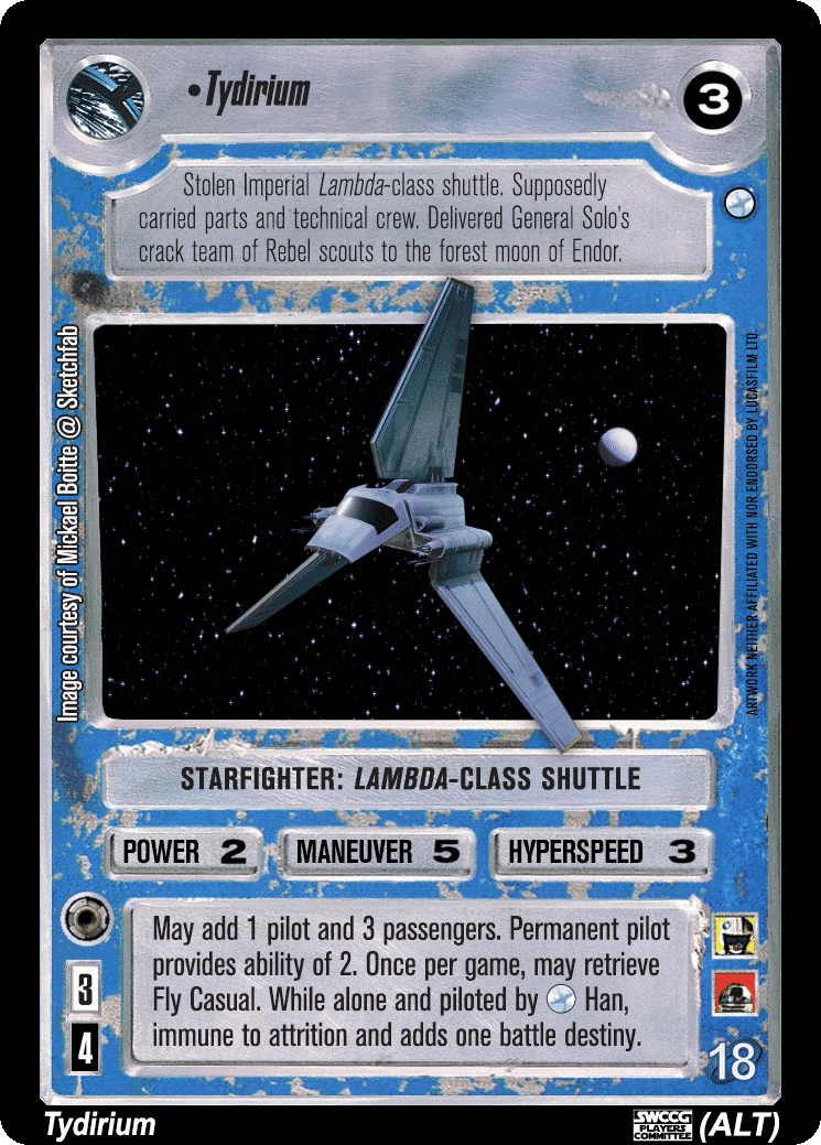 •Tydirium (V) (ALT)