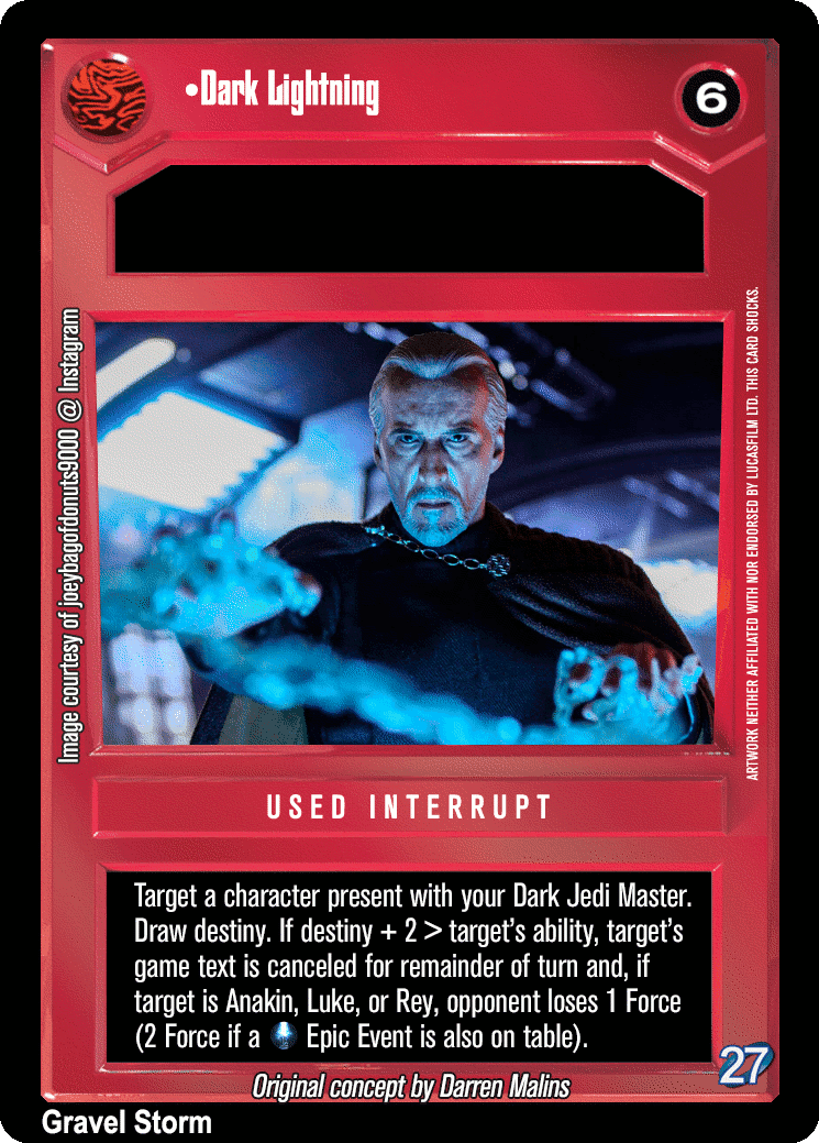 •Dark Lightning