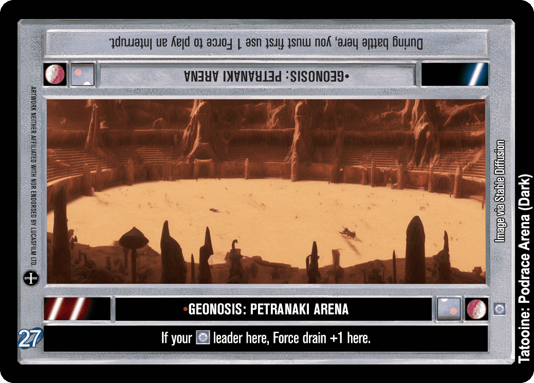 •Geonosis: Petranaki Arena