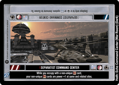 <>Separatist Command Center