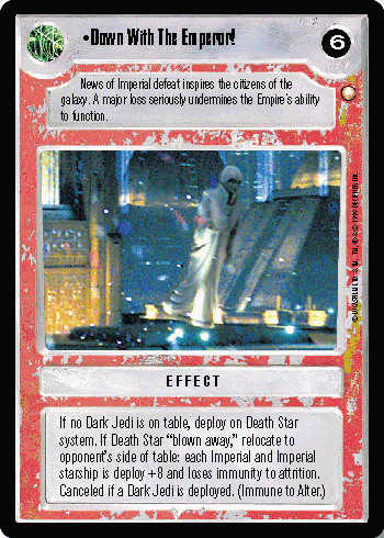 •Down With The Emperor!