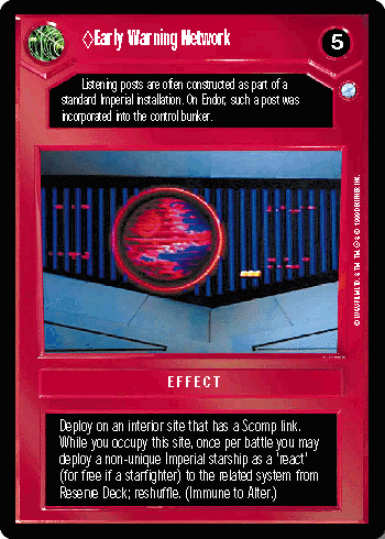 <>Early Warning Network