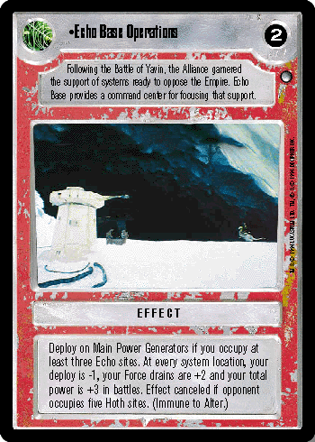 •Echo Base Operations