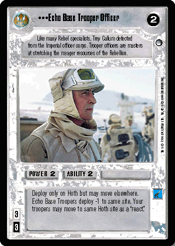 •••Echo Base Trooper Officer