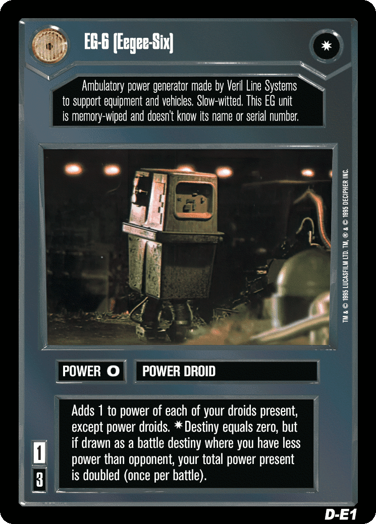 EG-6 (Eegee-Six)