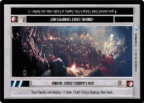 •Endor: Chief Chirpa's Hut