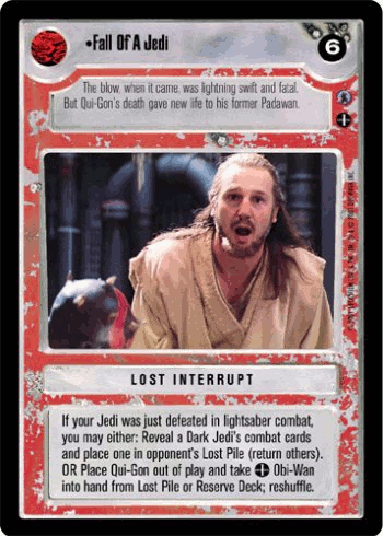 •Fall Of A Jedi