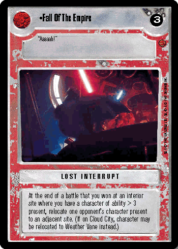 •Fall Of The Empire