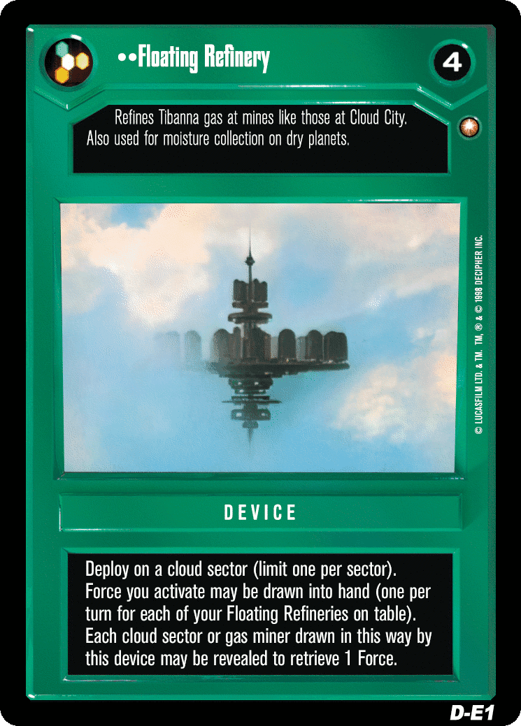 ••Floating Refinery