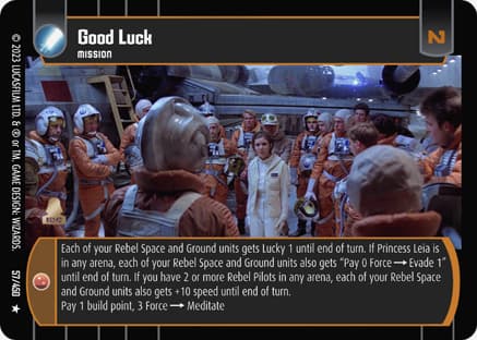 Good Luck