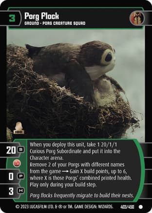 Porg Flock