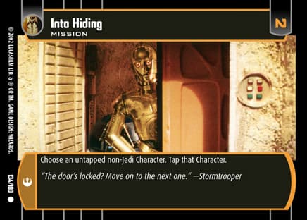 Into Hiding