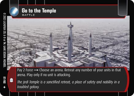 Go to the Temple