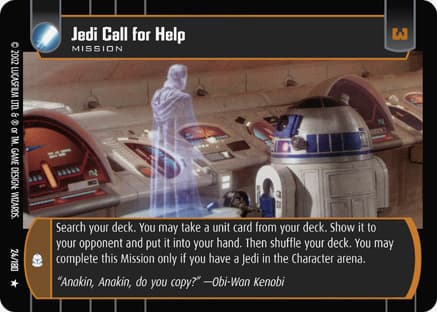 Jedi Call for Help