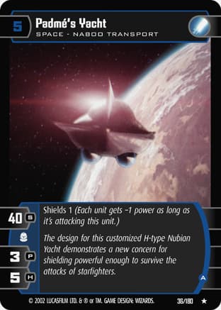 Padme's Yacht (A)