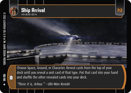 Ship Arrival