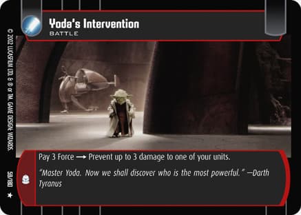 Yoda's Intervention