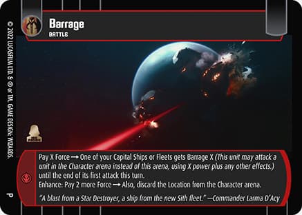Barrage (Promo)